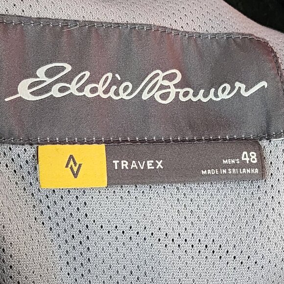 Eddie Bauer Travex Navy Voyager Travel Blazer - Picture 7 of 7